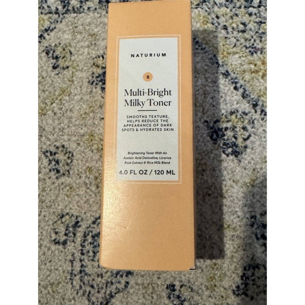 Naturium Multi Bright Milky Toner New In Box 4 Fl Oz